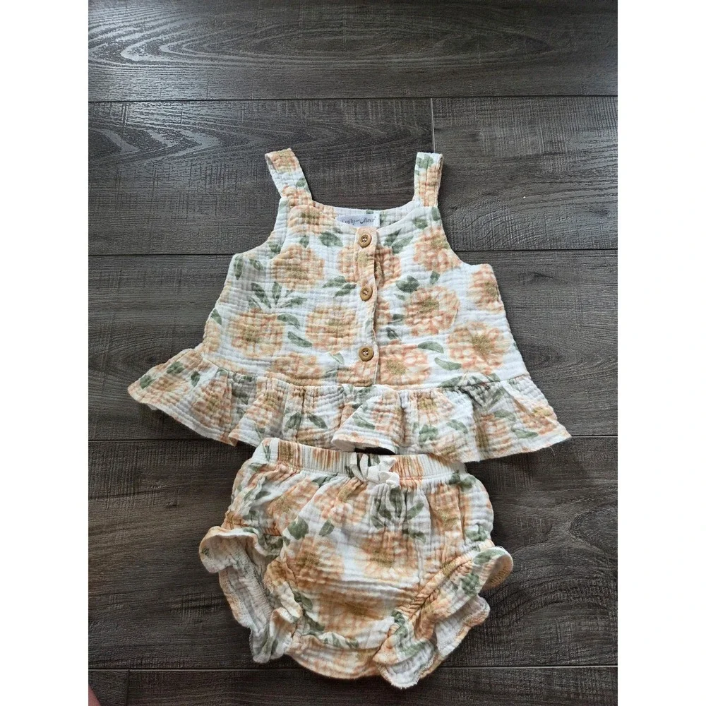Emily and oliver baby girl outfit 18‎ mos